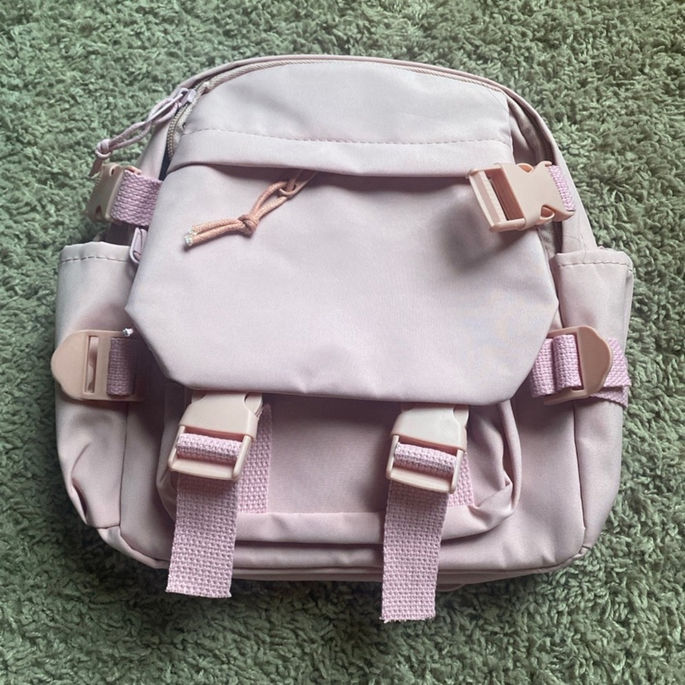 Pink Mini Backpack - image 1